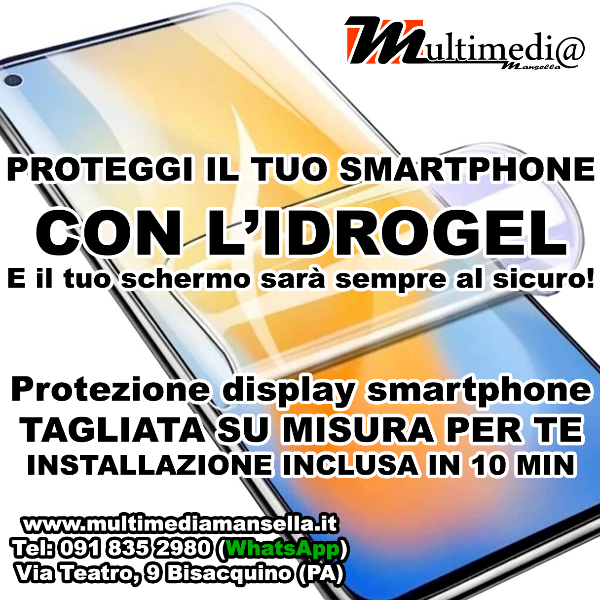Protezione display smartphone